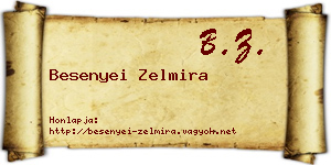 Besenyei Zelmira névjegykártya